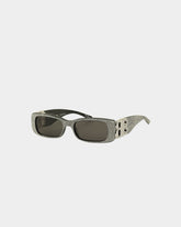 Balenciaga BB0096S-013 Balenciaga Dynasty Shiny Black/Smoke