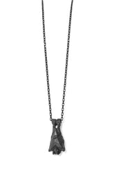 Bat Necklace Black